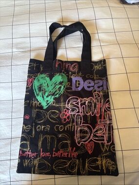Desigual Canvas Tote